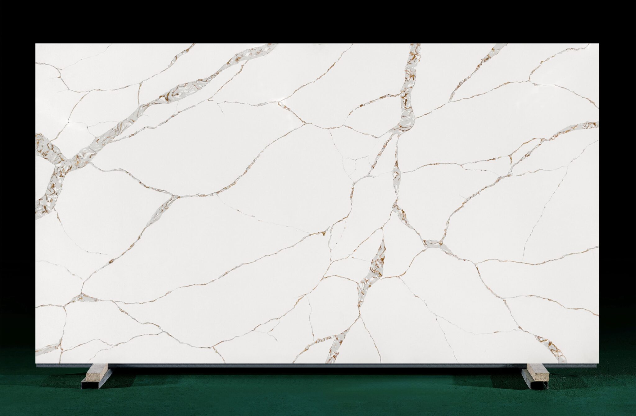 CSQ296 Statuario One Gold（3500x2000mm）